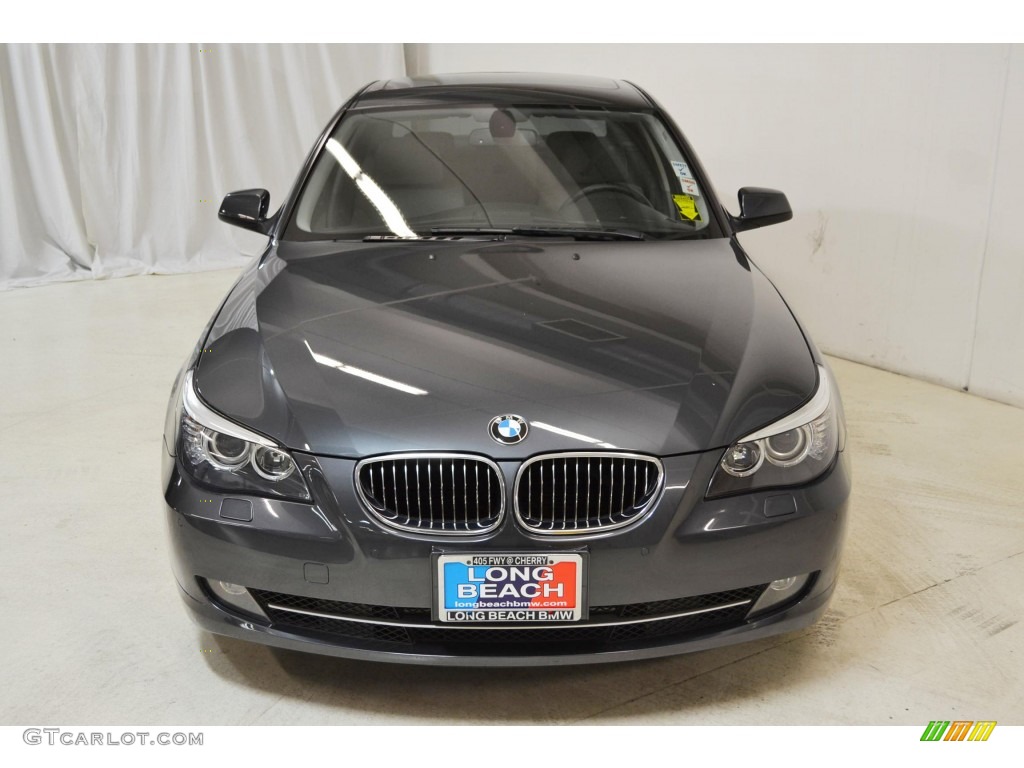 2010 5 Series 528i Sedan - Platinum Grey Metallic / Gray photo #4