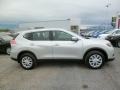 2014 Brilliant Silver Nissan Rogue S AWD  photo #8