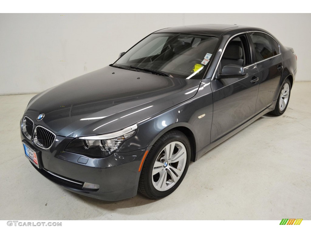 2010 5 Series 528i Sedan - Platinum Grey Metallic / Gray photo #9