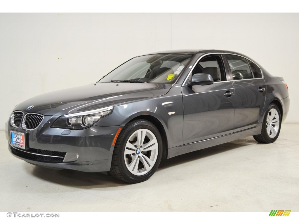 2010 5 Series 528i Sedan - Platinum Grey Metallic / Gray photo #10