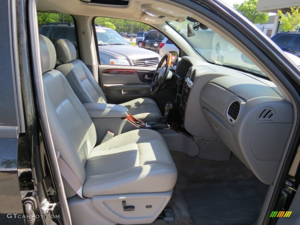 2006 Envoy XL Denali - Black Onyx / Light Gray photo #13