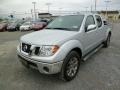 2014 Brilliant Silver Nissan Frontier SL Crew Cab 4x4  photo #3