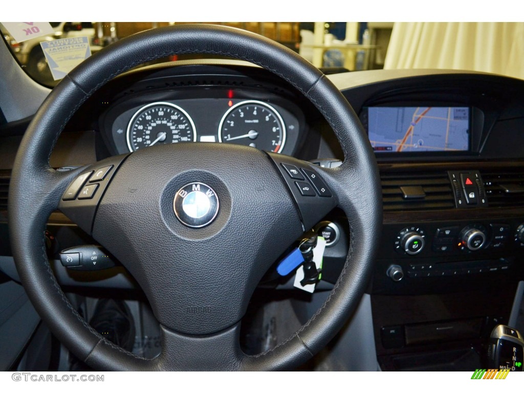 2010 5 Series 528i Sedan - Platinum Grey Metallic / Gray photo #25