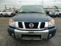 2014 Graphite Blue Nissan Titan SV Crew Cab 4x4  photo #2