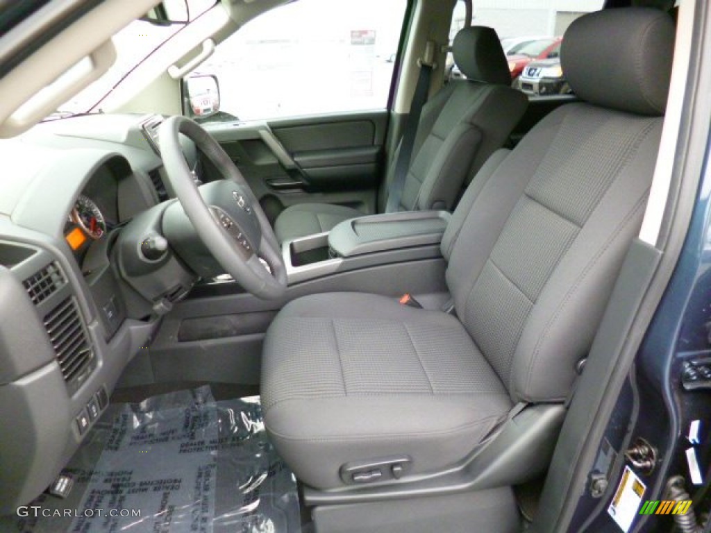 2014 Titan SV Crew Cab 4x4 - Graphite Blue / Charcoal photo #15
