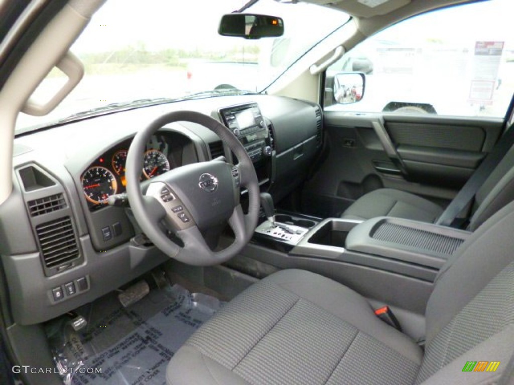 2014 Titan SV Crew Cab 4x4 - Graphite Blue / Charcoal photo #16