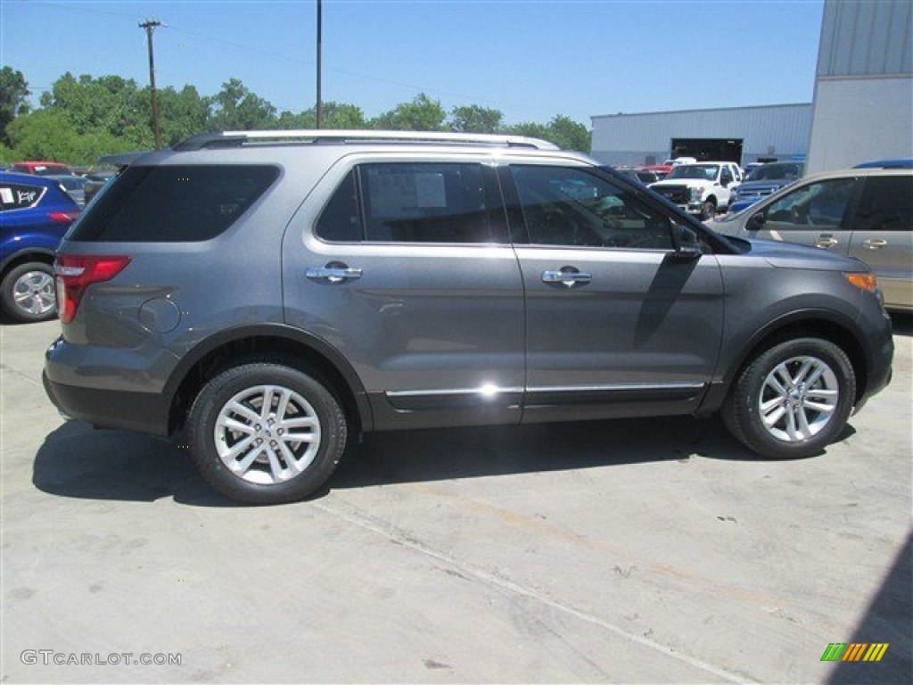 2014 Explorer XLT - Sterling Gray / Charcoal Black photo #5