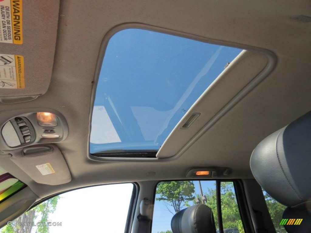 2004 Grand Cherokee Overland - Brillant Black Crystal Pearl / Dark Slate Gray photo #8