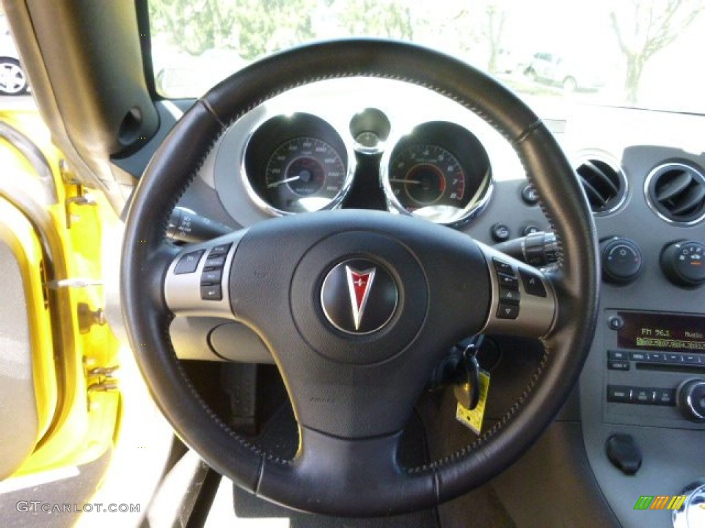 2008 Solstice GXP Roadster - Mean Yellow / Ebony photo #18