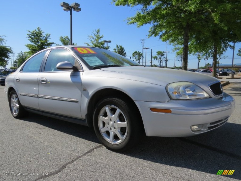 2001 Sable LS Premium Sedan - Silver Frost Metallic / Medium Graphite photo #4