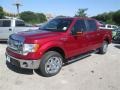 2014 Ruby Red Ford F150 XLT SuperCrew  photo #1