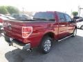 2014 Ruby Red Ford F150 XLT SuperCrew  photo #8