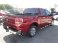 2014 Ruby Red Ford F150 XLT SuperCrew  photo #8