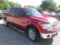 2014 Ruby Red Ford F150 XLT SuperCrew  photo #9