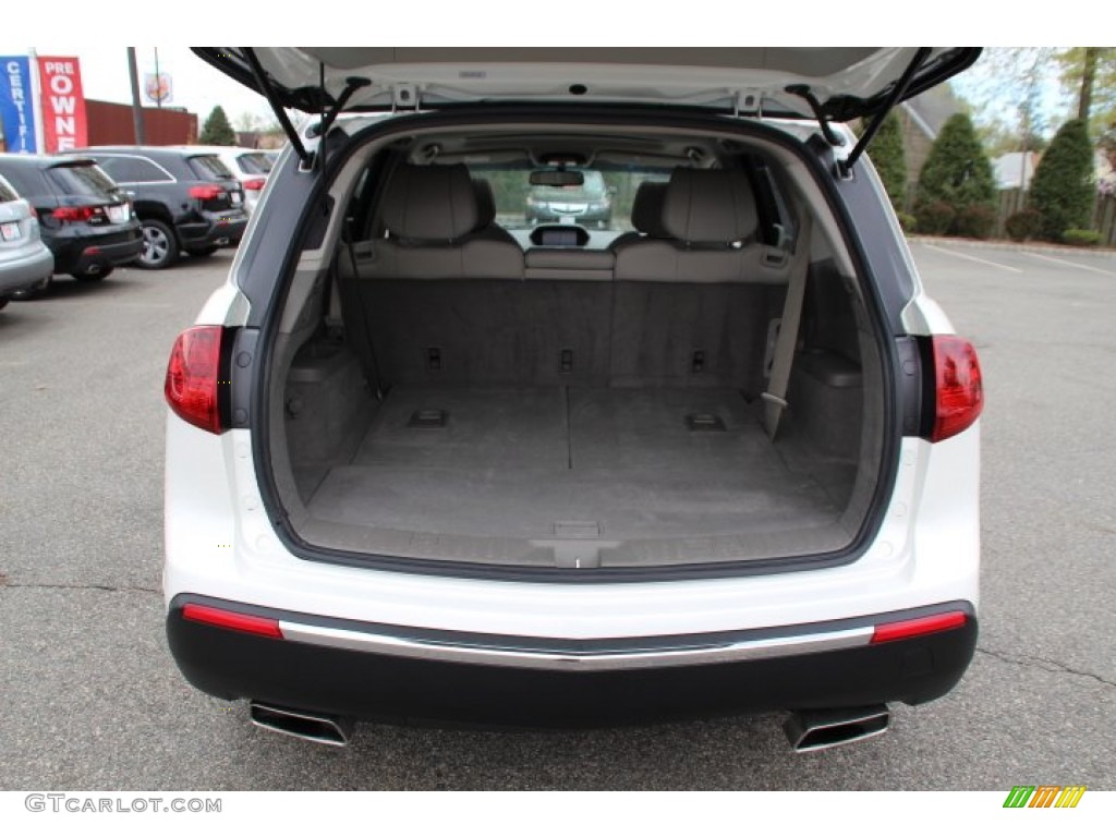 2011 MDX Technology - Aspen White Pearl / Taupe photo #21