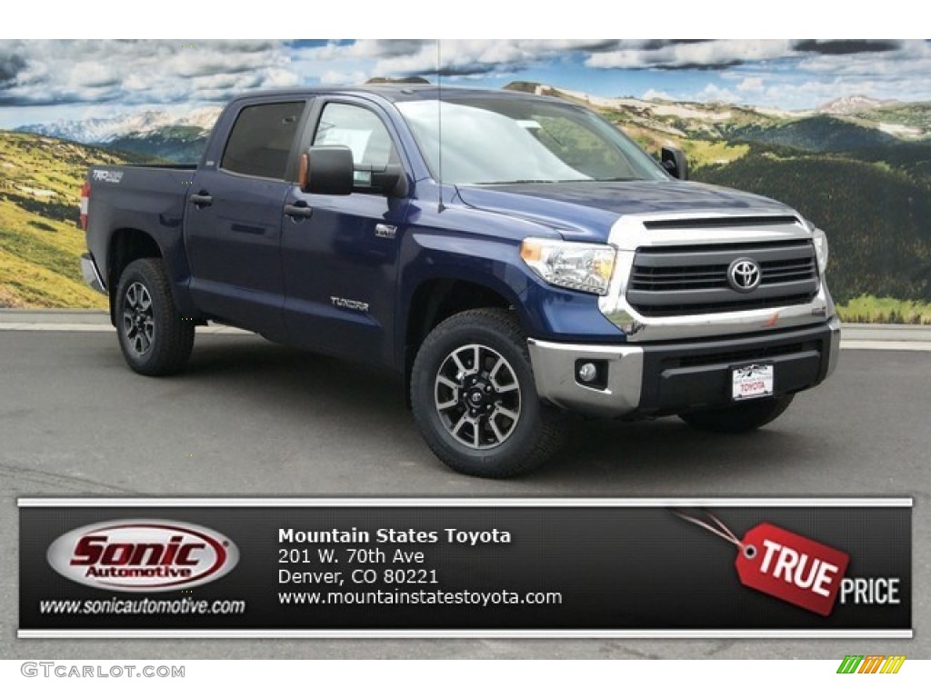 Blue Ribbon Metallic Toyota Tundra