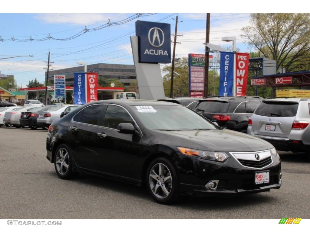 2012 TSX Special Edition Sedan - Crystal Black Pearl / Ebony photo #1