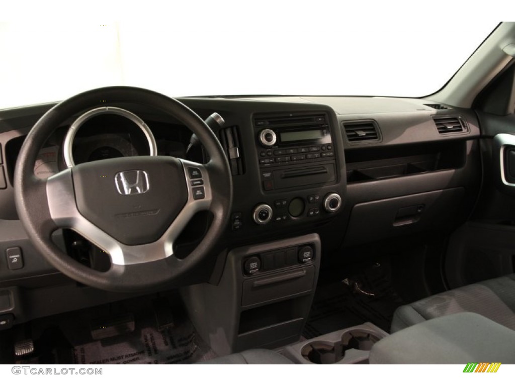 2008 Honda Ridgeline RT Gray Dashboard Photo #93229712
