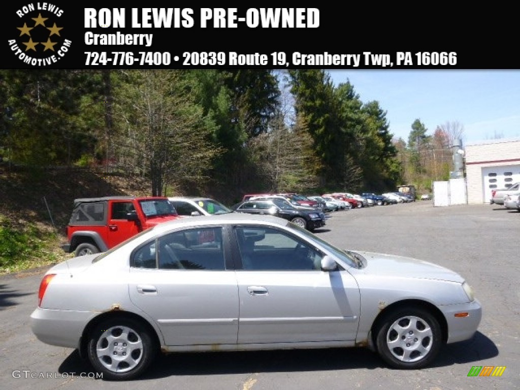 2001 Elantra GLS - Pewter / Gray photo #1