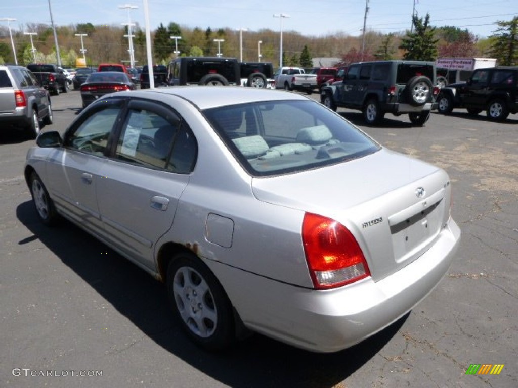 2001 Elantra GLS - Pewter / Gray photo #6