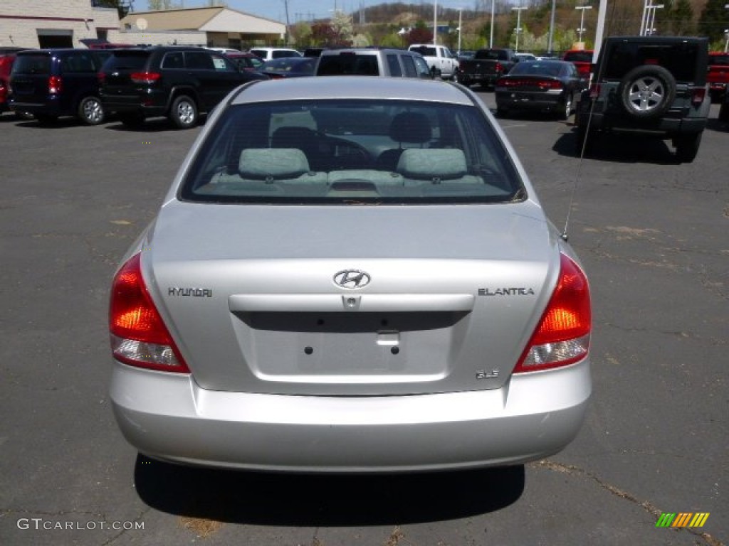 2001 Elantra GLS - Pewter / Gray photo #7
