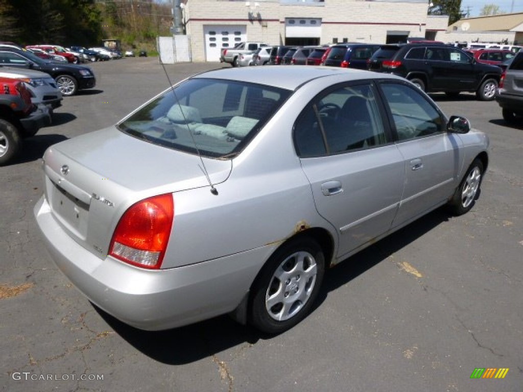 2001 Elantra GLS - Pewter / Gray photo #8