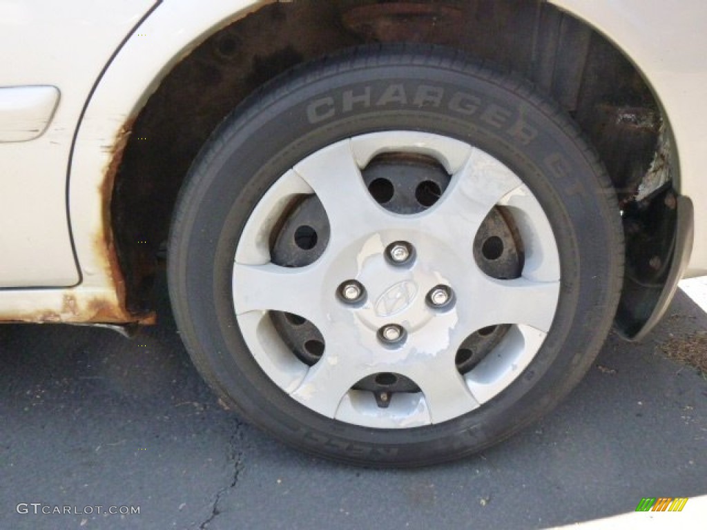 2001 Elantra GLS - Pewter / Gray photo #9