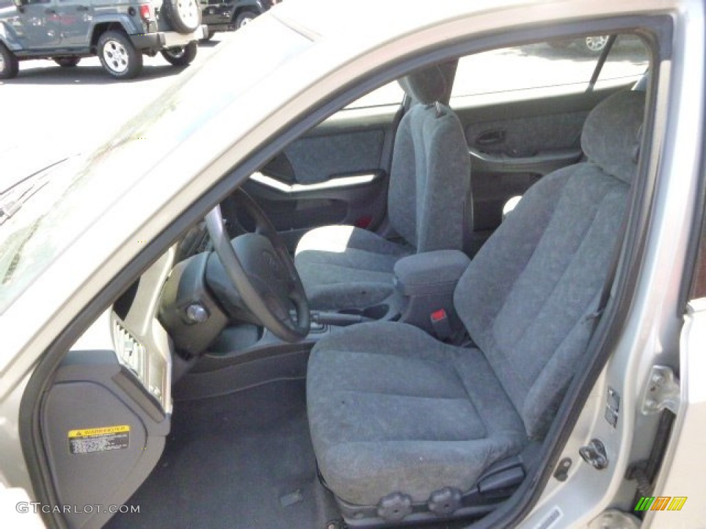 2001 Elantra GLS - Pewter / Gray photo #10