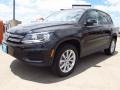 2014 Deep Black Metallic Volkswagen Tiguan SE  photo #3