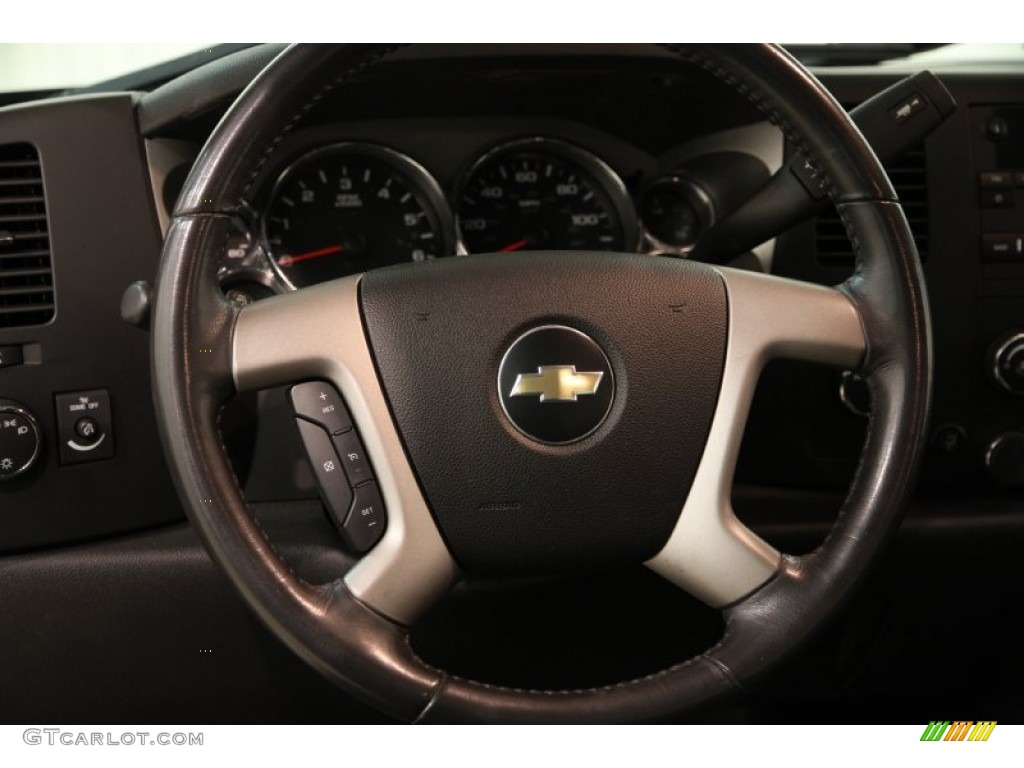 2009 Silverado 1500 LT Crew Cab 4x4 - Blue Granite Metallic / Ebony photo #6