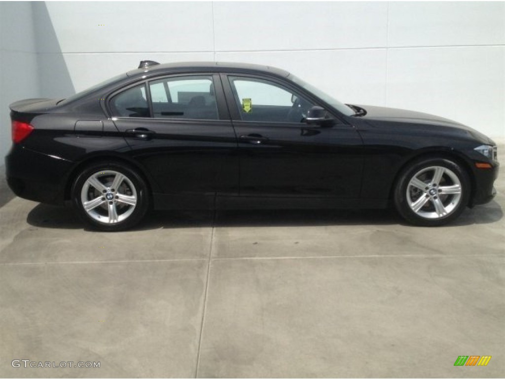 2014 3 Series 328d Sedan - Jet Black / Black photo #2