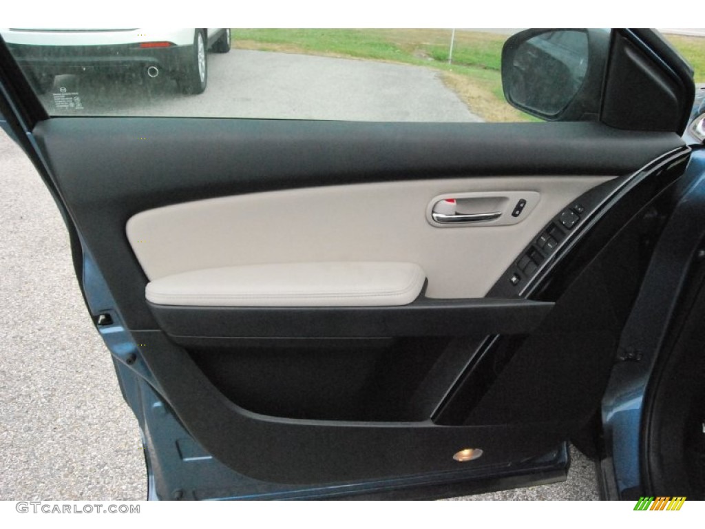 2014 CX-9 Sport - Blue Reflex Mica / Sand photo #6
