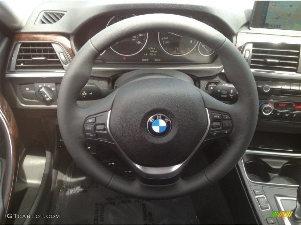 2014 3 Series 328d Sedan - Jet Black / Black photo #9