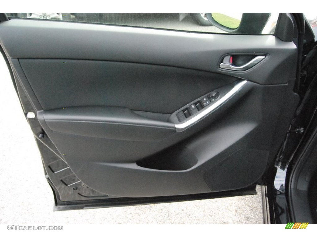 2015 Mazda CX-5 Touring Black Door Panel Photo #93231801