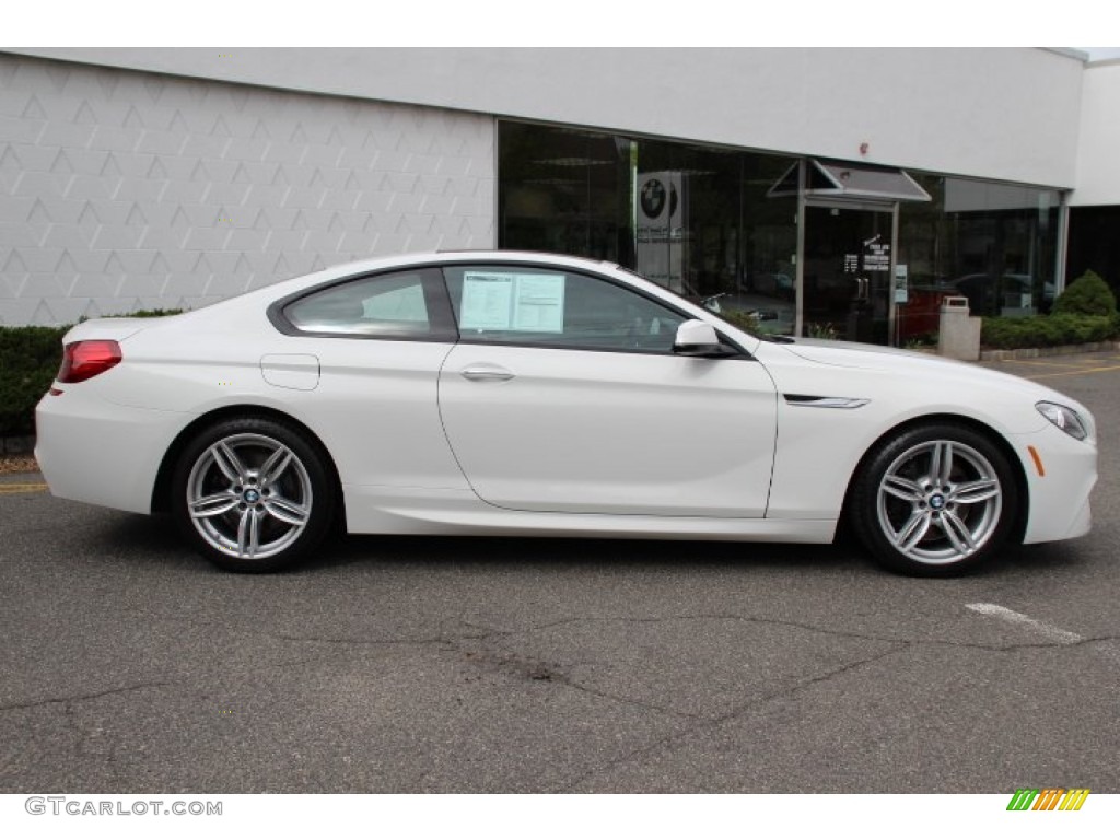Alpine White 2014 BMW 6 Series 640i xDrive Coupe Exterior Photo #93232079
