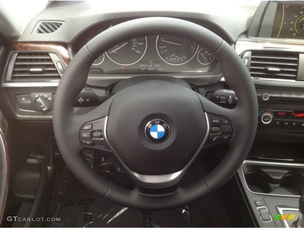 2014 3 Series 328i Sedan - Glacier Silver Metallic / Black photo #9