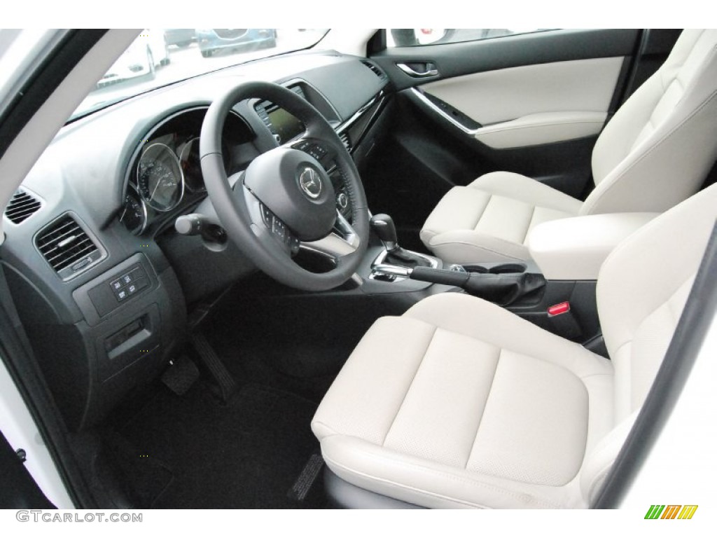 Sand Interior 2015 Mazda CX-5 Grand Touring Photo #93232408