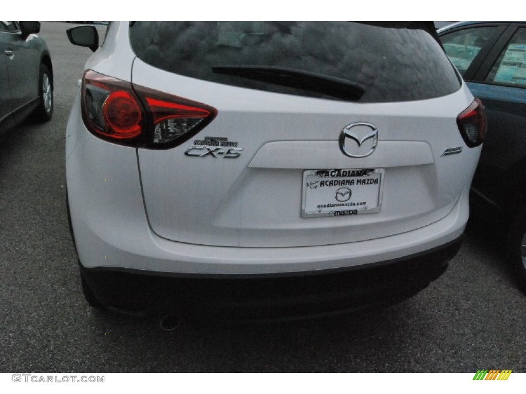 2014 CX-5 Touring - Crystal White Pearl Mica / Sand photo #3