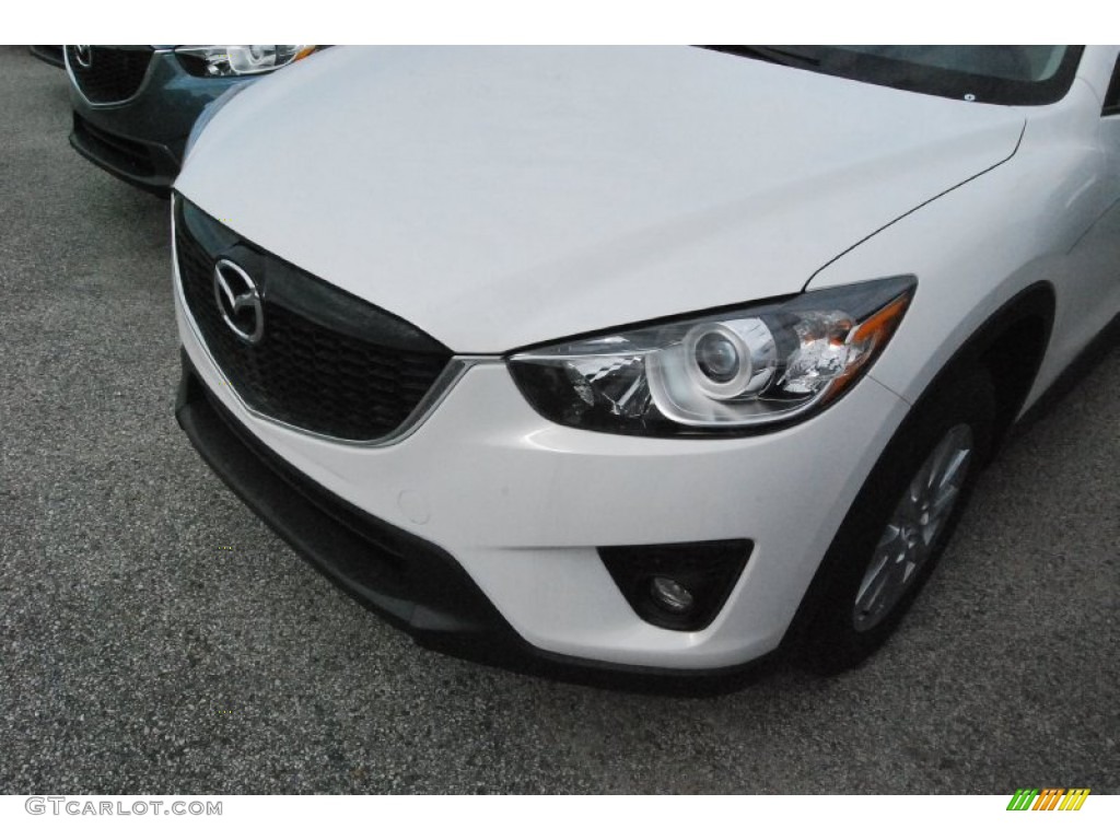 2014 CX-5 Touring - Crystal White Pearl Mica / Sand photo #6