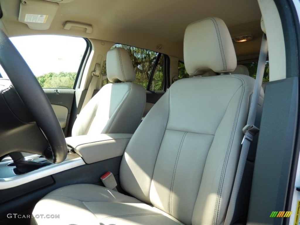 2012 Edge SEL - White Platinum Metallic Tri-Coat / Medium Light Stone photo #14