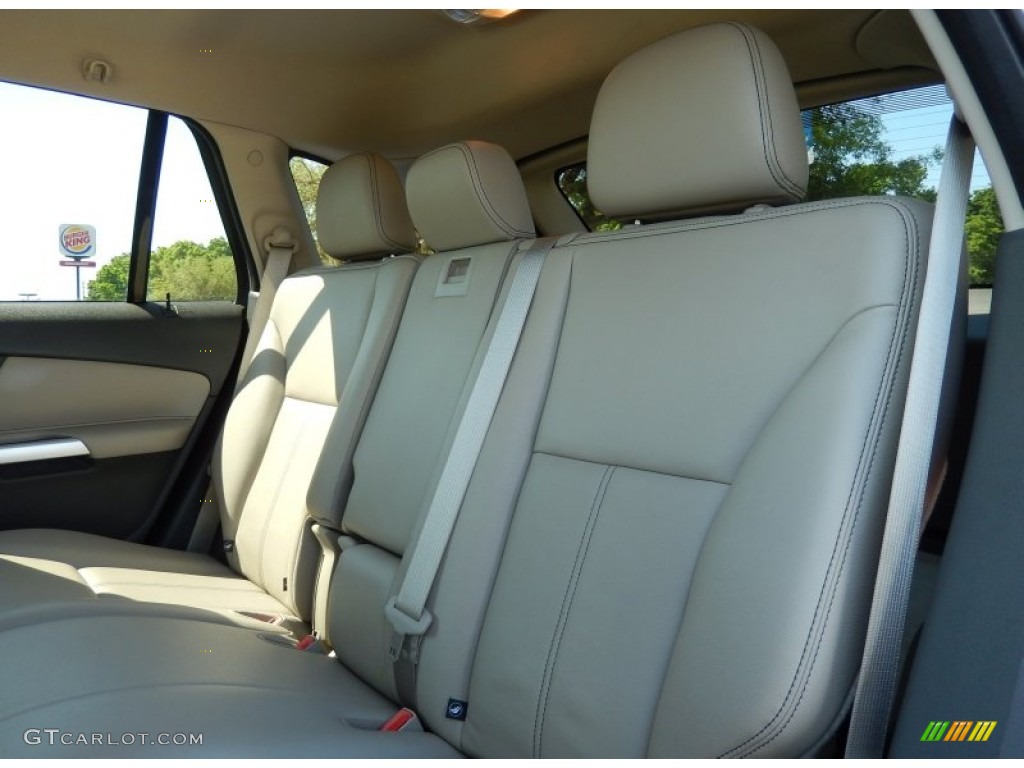 2012 Edge SEL - White Platinum Metallic Tri-Coat / Medium Light Stone photo #17