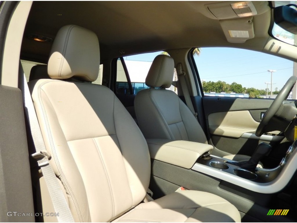 2012 Edge SEL - White Platinum Metallic Tri-Coat / Medium Light Stone photo #19