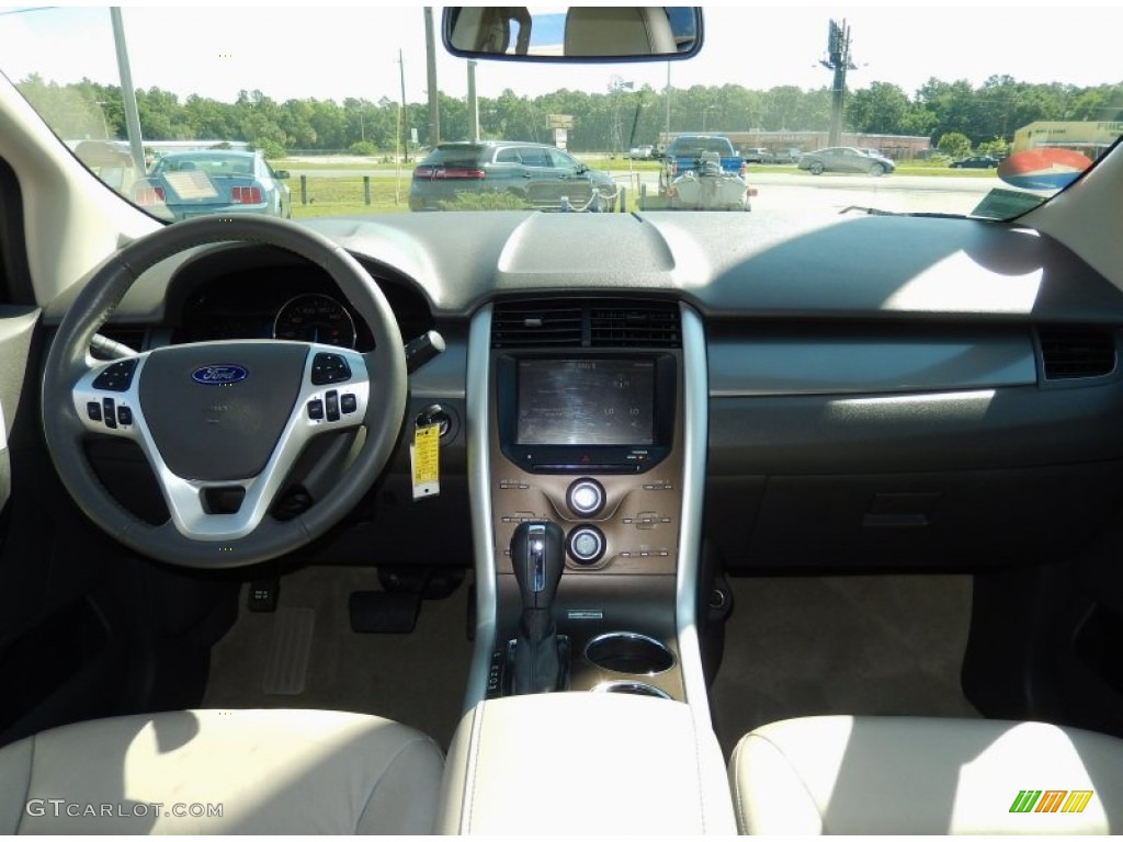 2012 Edge SEL - White Platinum Metallic Tri-Coat / Medium Light Stone photo #20