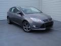 2014 Sterling Gray Ford Focus SE Hatchback  photo #1