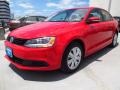 Tornado Red - Jetta SE Sedan Photo No. 3