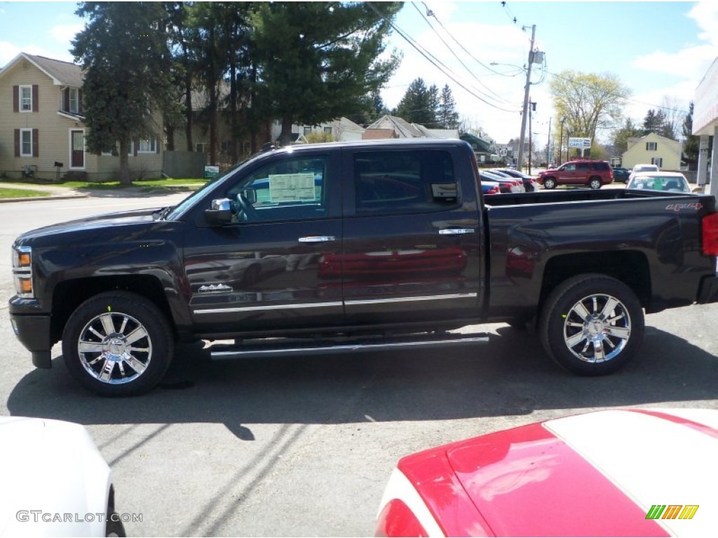 2014 Silverado 1500 High Country Crew Cab 4x4 - Tungsten Metallic / High Country Saddle photo #7