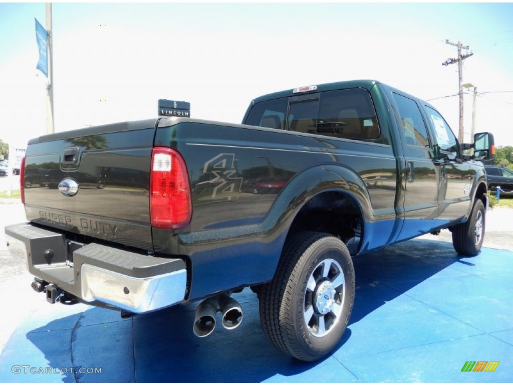 Green Gem 2015 Ford F350 Super Duty Lariat Crew Cab 4x4 Exterior Photo #93235208