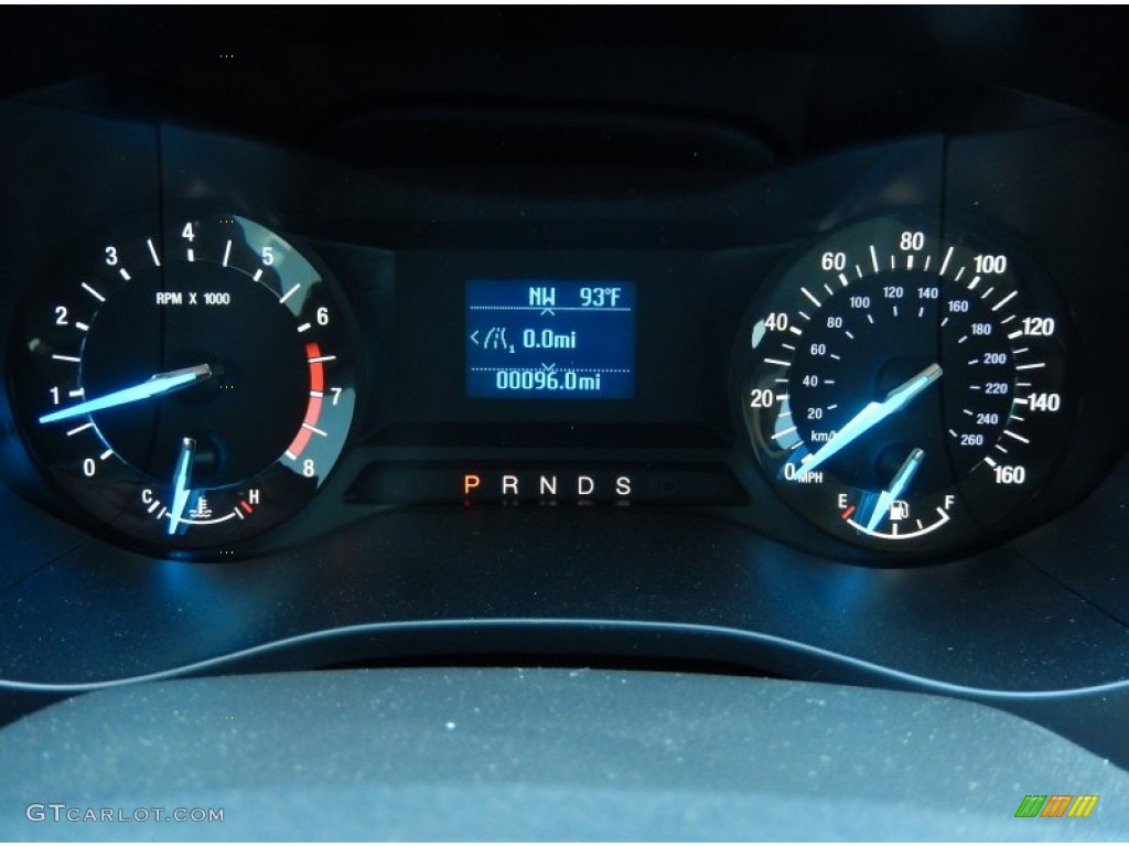 2014 Ford Fusion S Gauges Photo #93235625