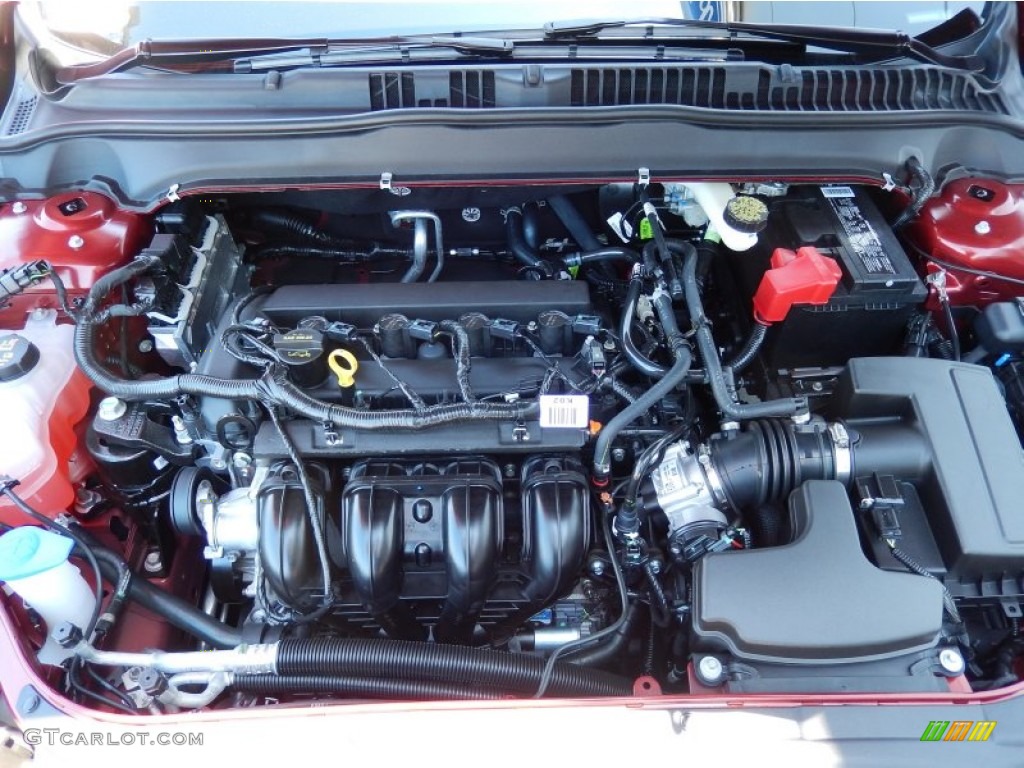 2014 Ford Fusion S 2.5 Liter DOHC 16-Valve Duratec 4 Cylinder Engine Photo #93235673