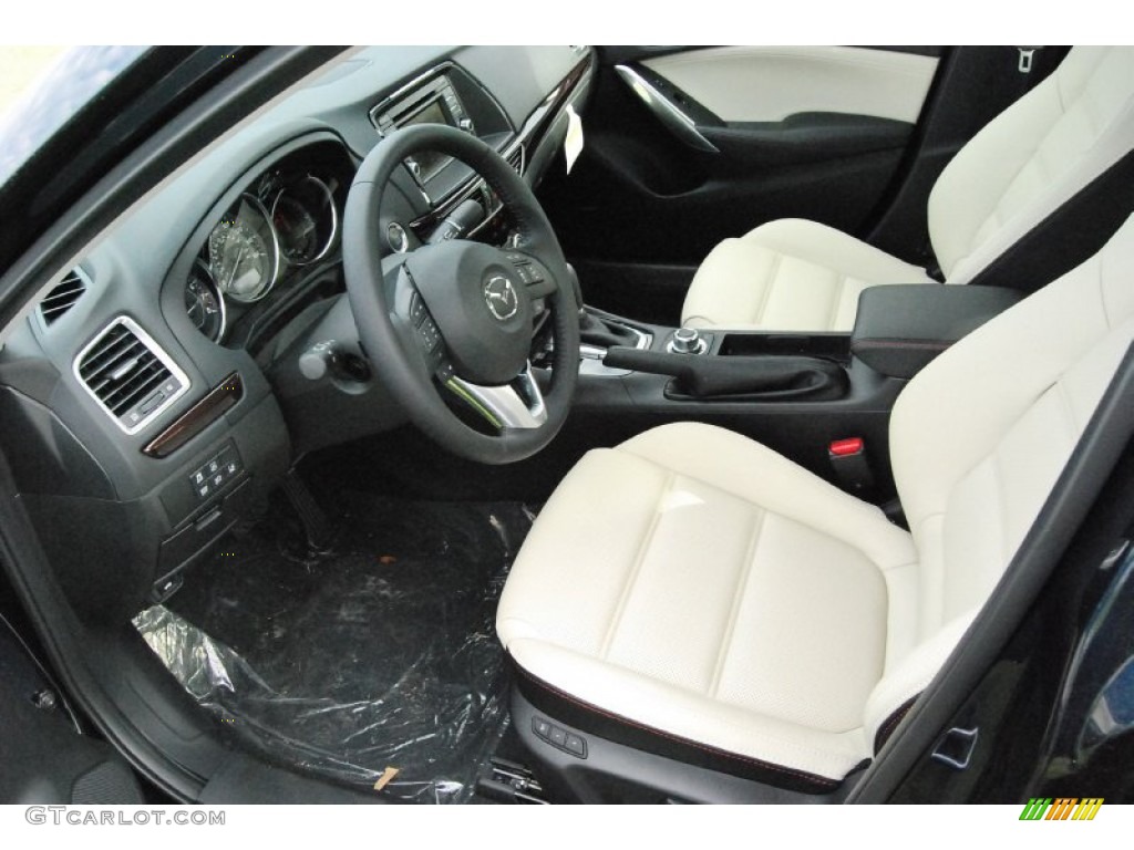 Sand Interior 2015 Mazda Mazda6 Grand Touring Photo #93235879
